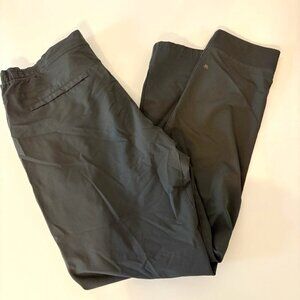 Men's Mack Weldon Radius Flex Jogger Pants Charcoal size Large Stain Resistant